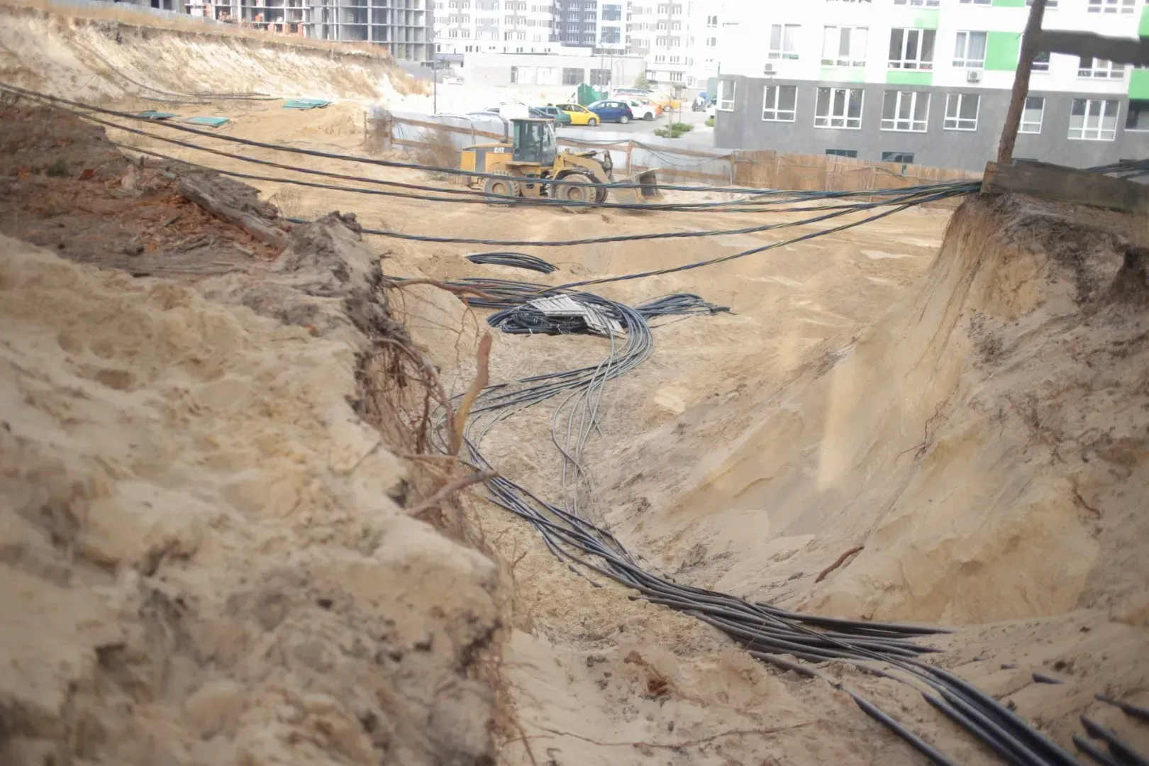 Прогрес влашутвання елетромереж до ЖК City Park та ЖК Green Side за тиждень - 15