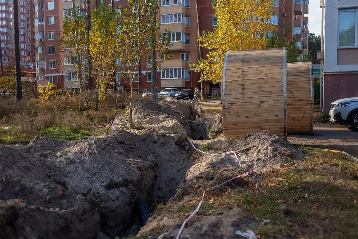 Прогрес влаштування електромереж до ЖК City Park та ЖК Green Side за тиждень - 10