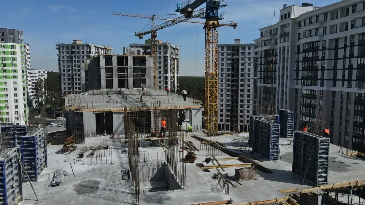 Готовність моноліту — до 75%! Публікуємо підсумки будівництва ЖК Сіті Парк II черга за травень - 6