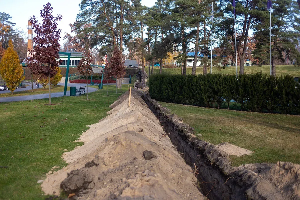 Прогрес влаштування електромереж до ЖК City Park та ЖК Green Side за тиждень - 4