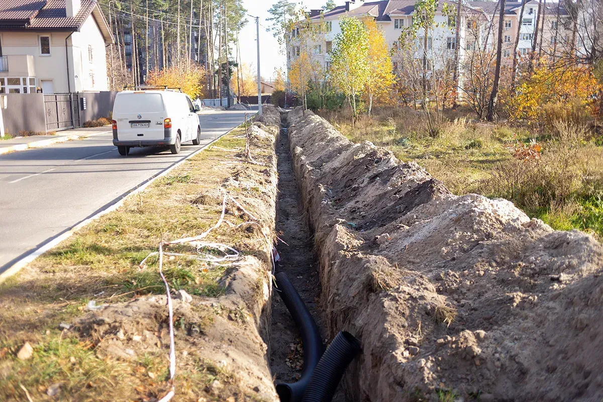 Прогрес влаштування електромереж до ЖК City Park та ЖК Green Side за тиждень - 13