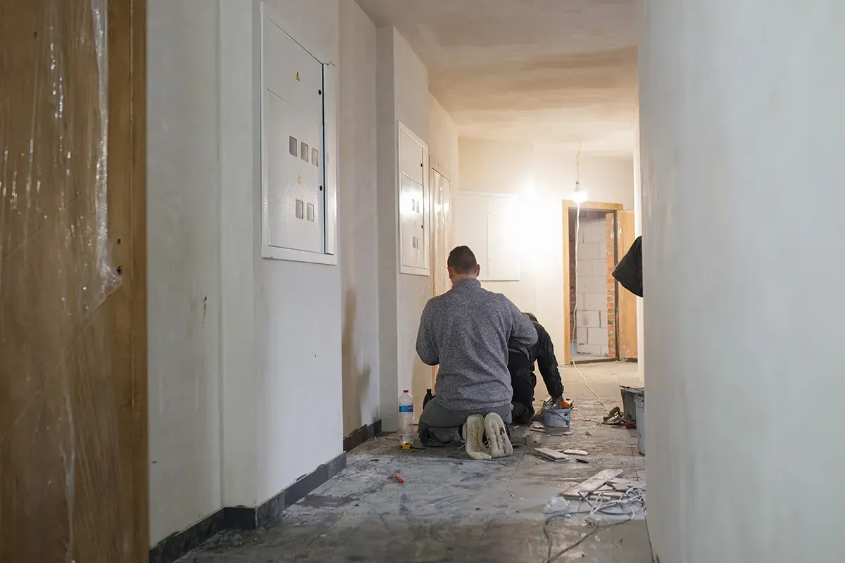 Приступили до втілення дизайнерських місць загального користування в 20-23 будинках ЖК Синергія Сіті - 2