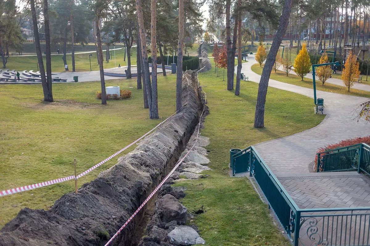 Прогрес влаштування електромереж до ЖК City Park та ЖК Green Side за тиждень - 8